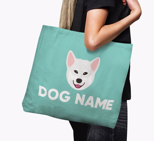 Personalized {dogsName} Icon Canvas Bag